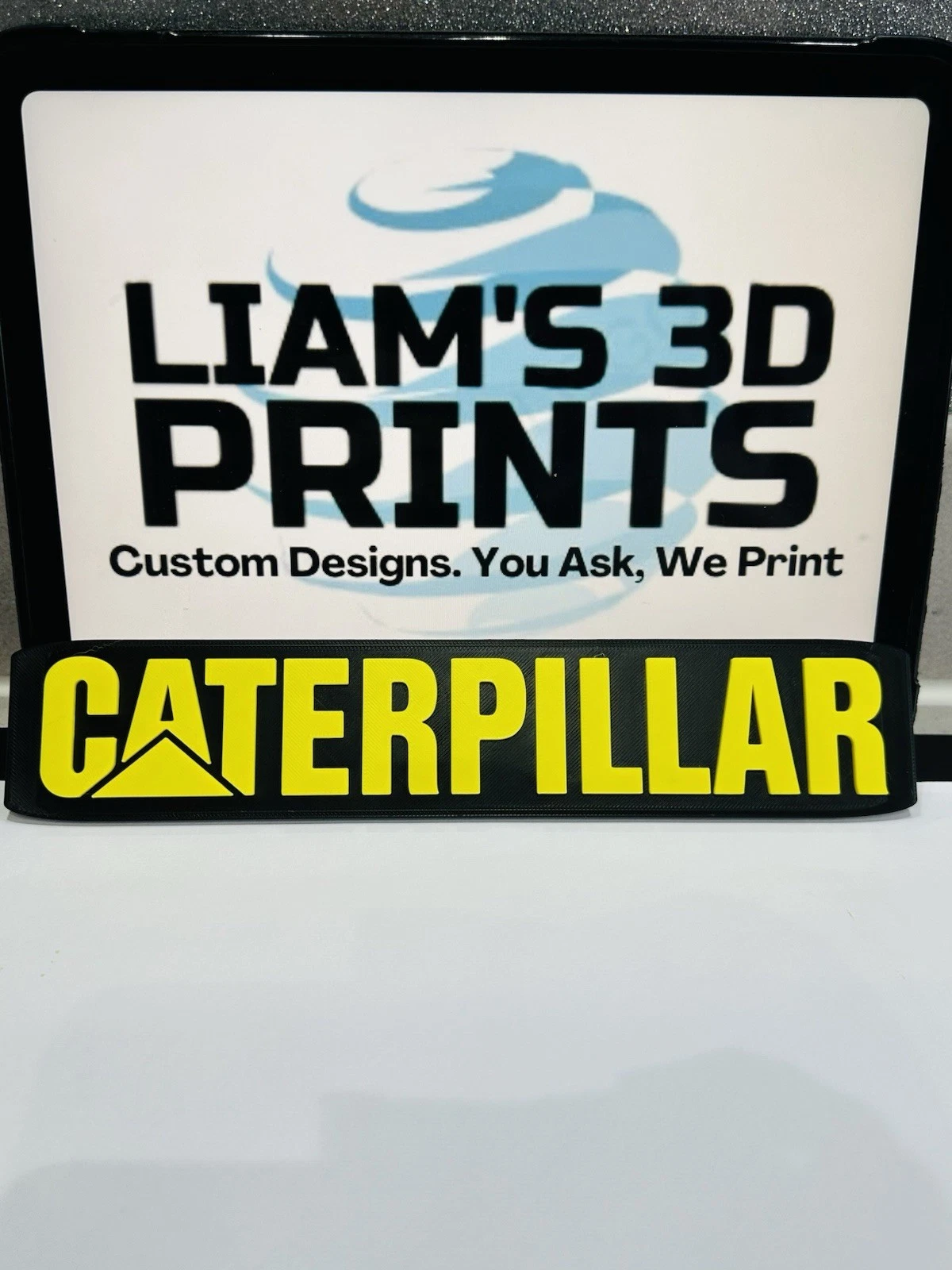 Decorative CAT Caterpillar logo Sign Display two sizes small 16cm Large 25cm