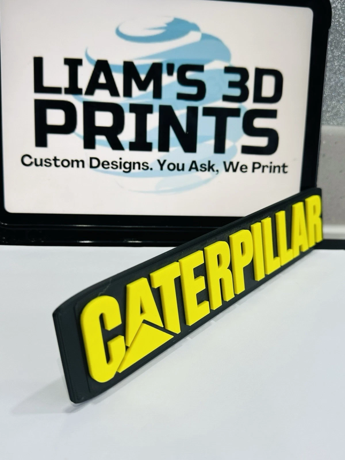 Decorative CAT Caterpillar logo Sign Display two sizes small 16cm Large 25cm