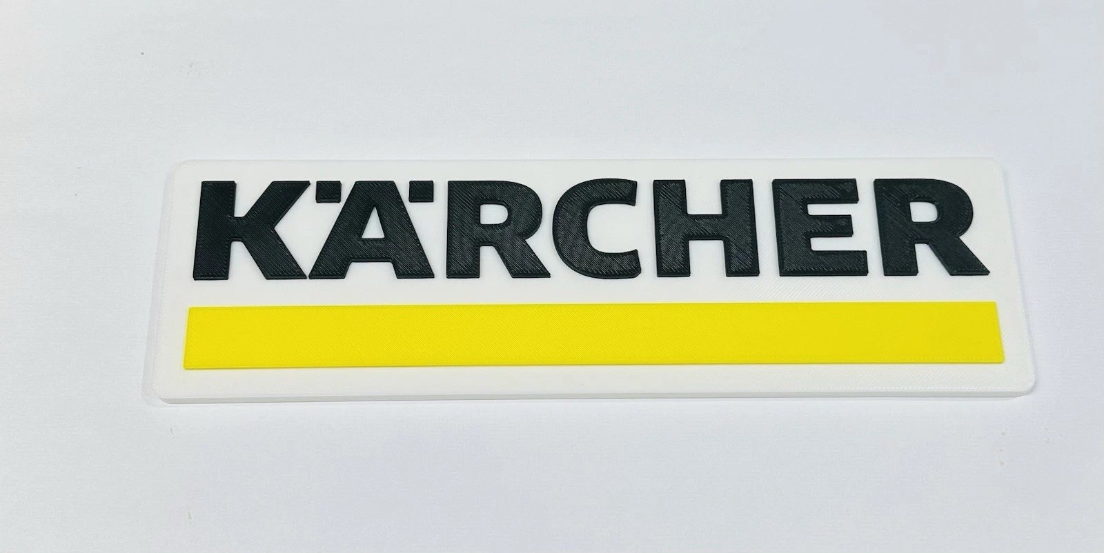 Decorative Karcher logo Sign Display Mancave Garage