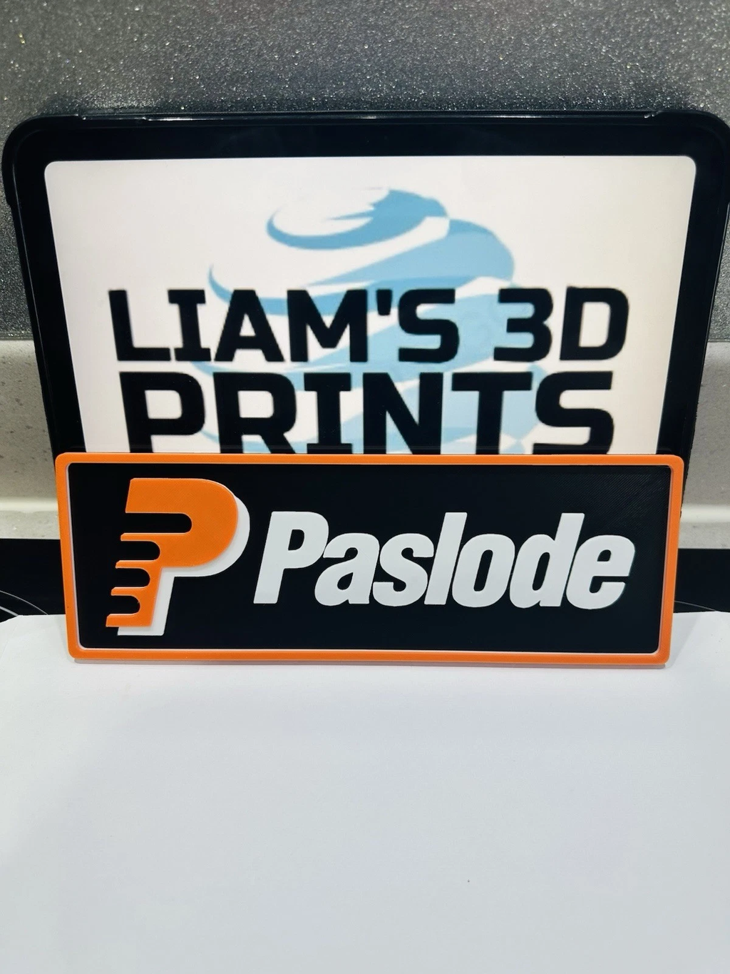Decorative Paslode Tool logo Sign Display 25cm