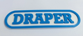 Decorative Draper Tool logo Sign Display Mancave Garage