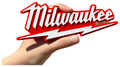 Decorative Milwaukee Tool logo Sign Display two sizes small 16cm Large 25cm