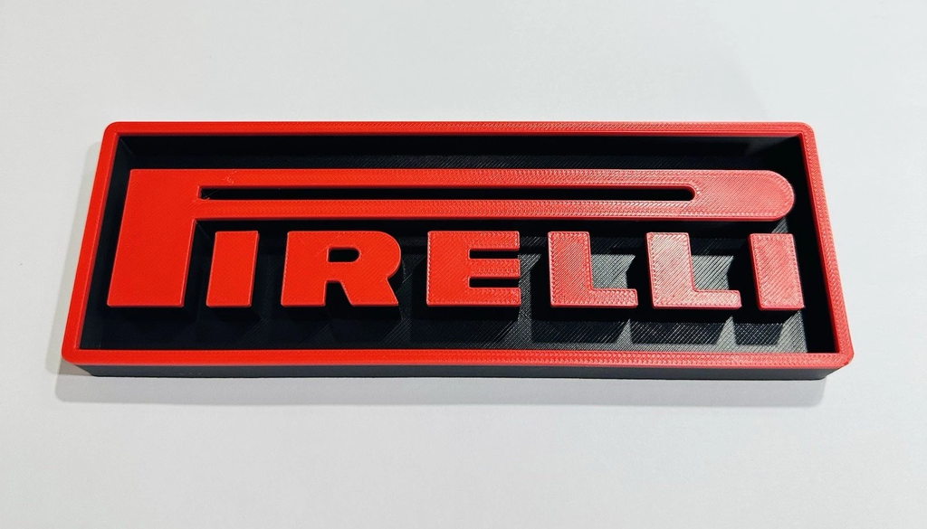Decorative Pirelli Tyres Logo Sign Display Cinema s 17.5cm Large 22cm