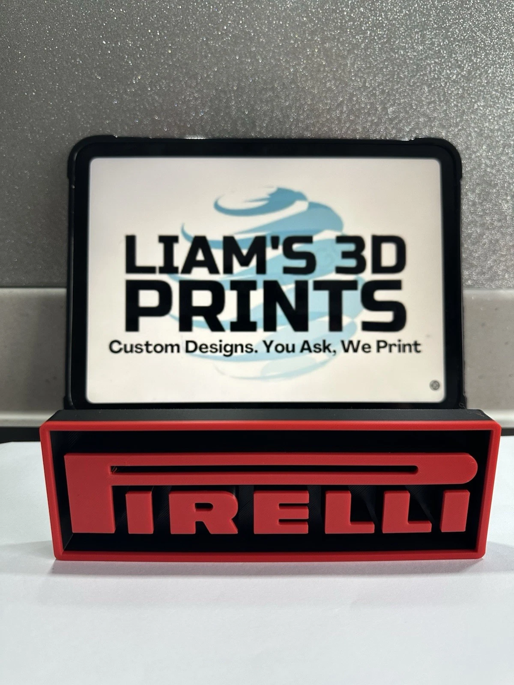 Decorative Pirelli Tyres Logo Sign Display Cinema s 17.5cm Large 22cm