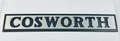 Decorative Ford Cosworth Car Logo Room Wall Sign Mancave Garage Display