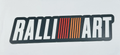 Decorative Ralliart Car Logo Wall Sign Mancave Garage Display Manafacturer