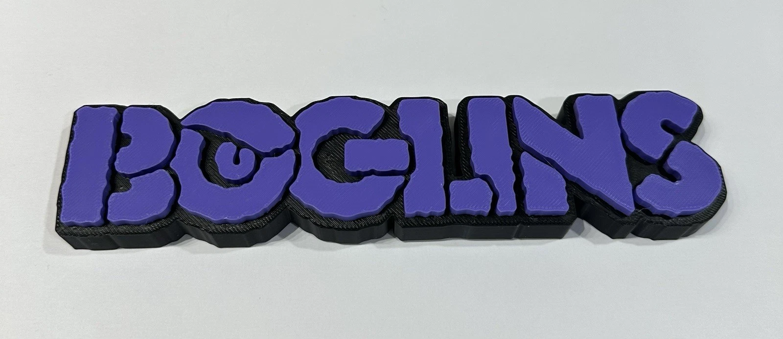 Decorative Boglins Retro Toy logo Sign Display Figures