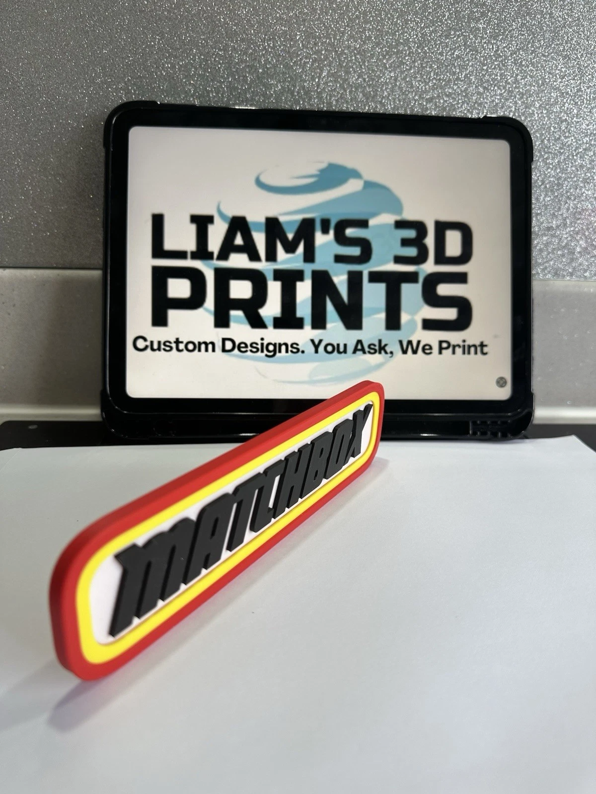 Decorative Matchbox Cars Logo Room Sign Mancave Display Garage Motorsport