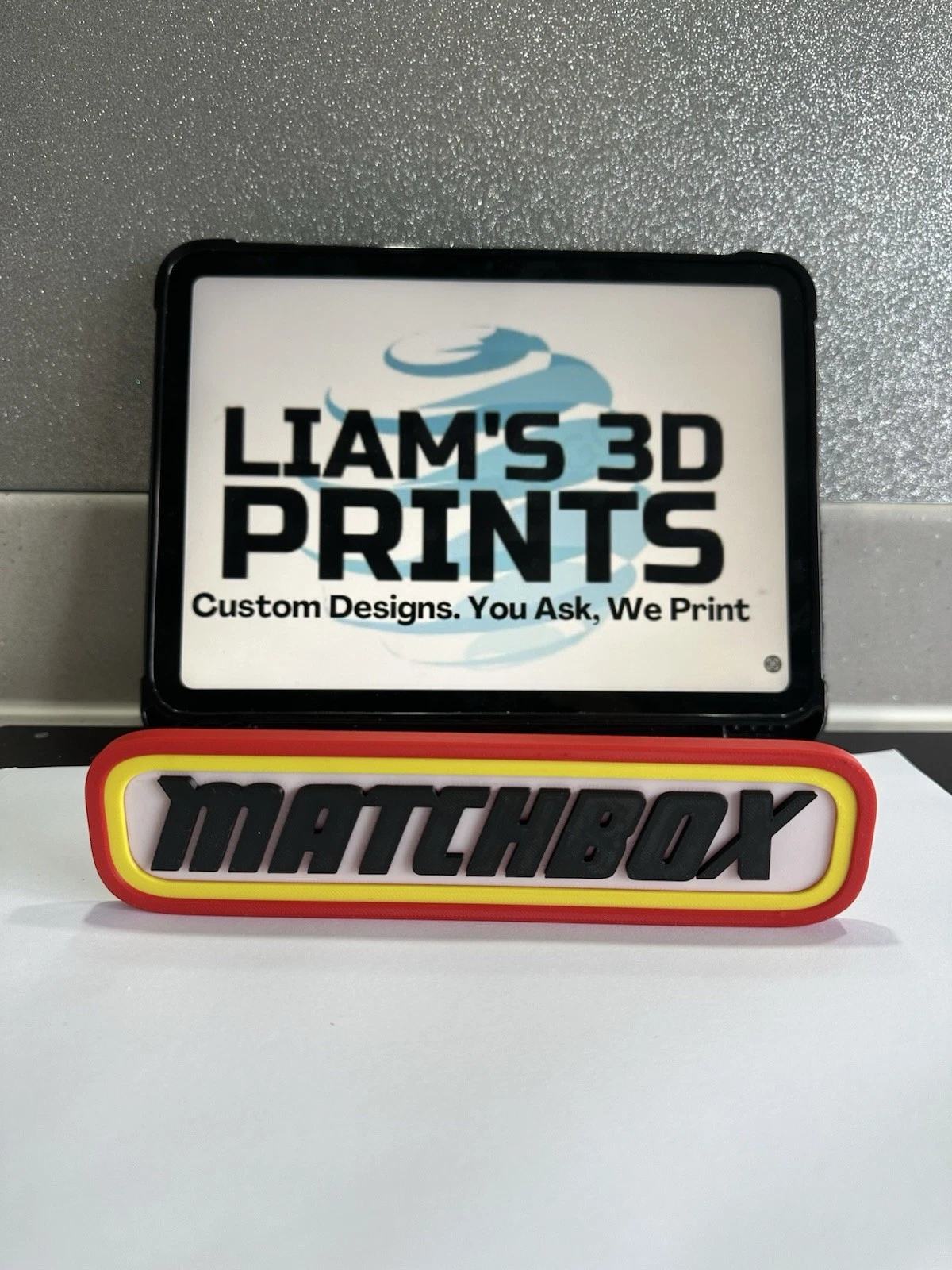 Decorative Matchbox Cars Logo Room Sign Mancave Display Garage Motorsport