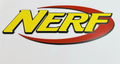 Decorative Nerf Blasters logo Sign Display gun