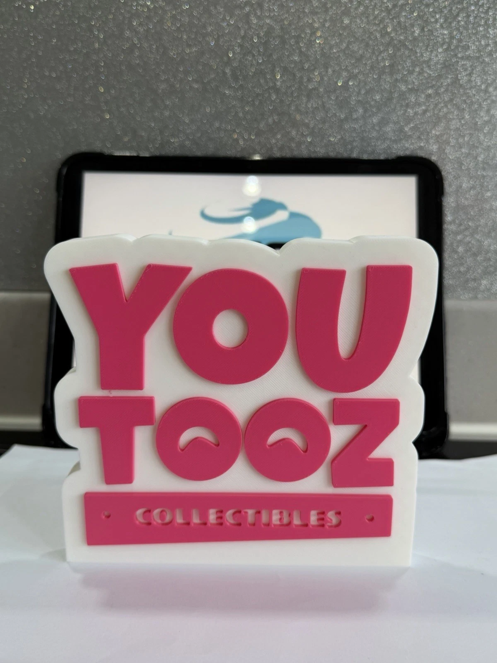 Decorative YouTooz sign logo display POP 3D