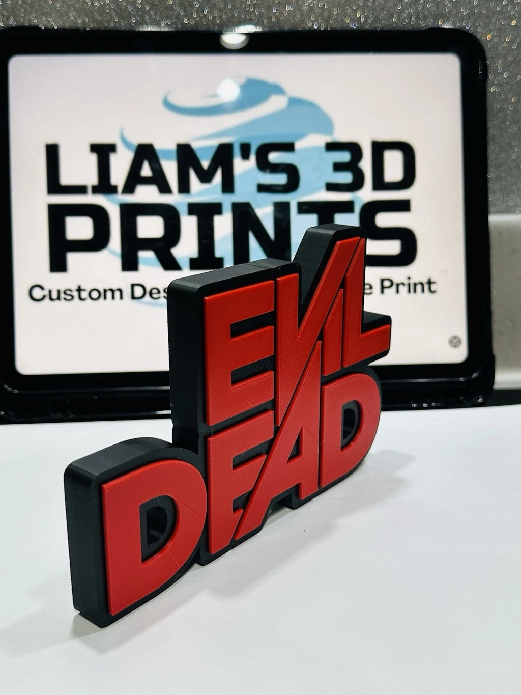 Decorative Evil Dead Game Room Sign Display Logo Pops