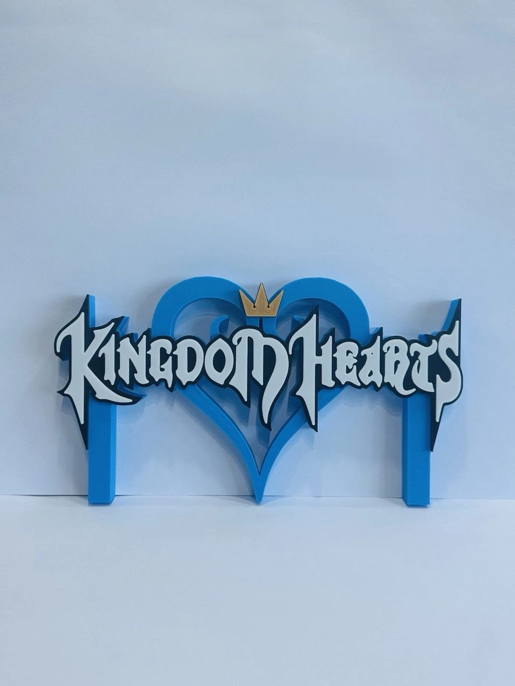 Decorative Kingdom Hearts Game Standing Room Sign Display Logo Gaming