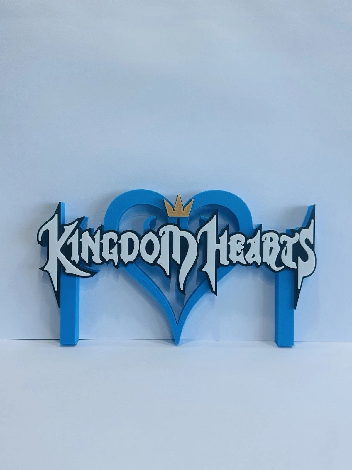 Decorative Kingdom Hearts Game Standing Room Sign Display Logo Gaming