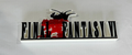 Decorative Final Fantasy VI 6 Game Standing Room Sign Display Logo Gaming