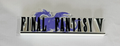 Decorative Final Fantasy V 5 Game Standing Room Sign Display Logo Gaming