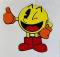 Decorative Pac-Man Character Game Wall Plaque Room Sign Display Logo Gaming
