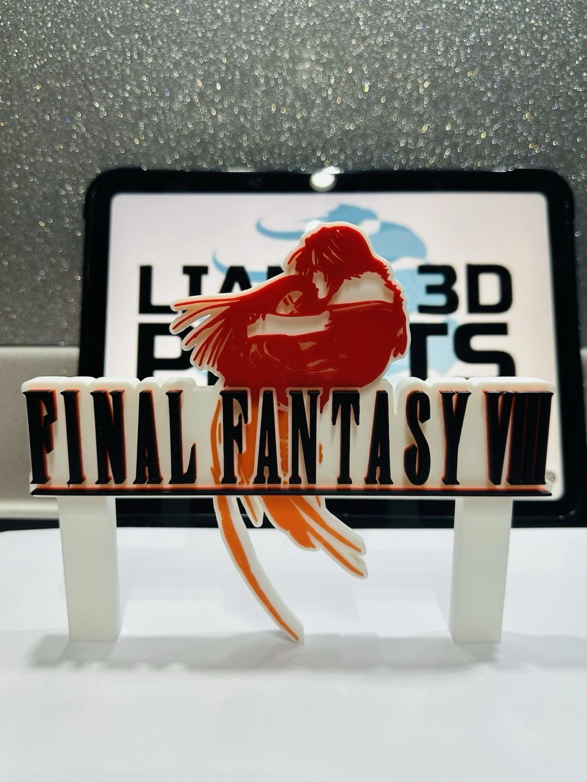 Decorative Final Fantasy VIII Game Standing Room Sign Display Logo Gaming