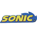 Decorative Sonic The Hedgehog TV film Game logo Sign Display 22 Cm X 7.5 Cm