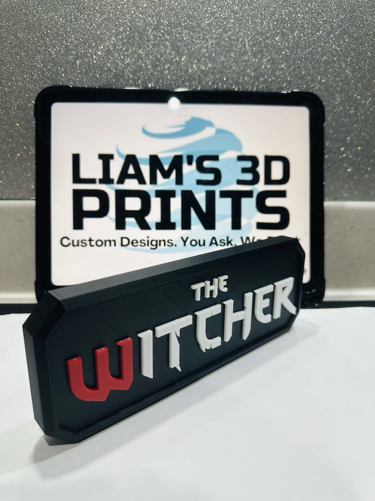 Decorative the Witcher tv Game Room Sign Display Logo Pops