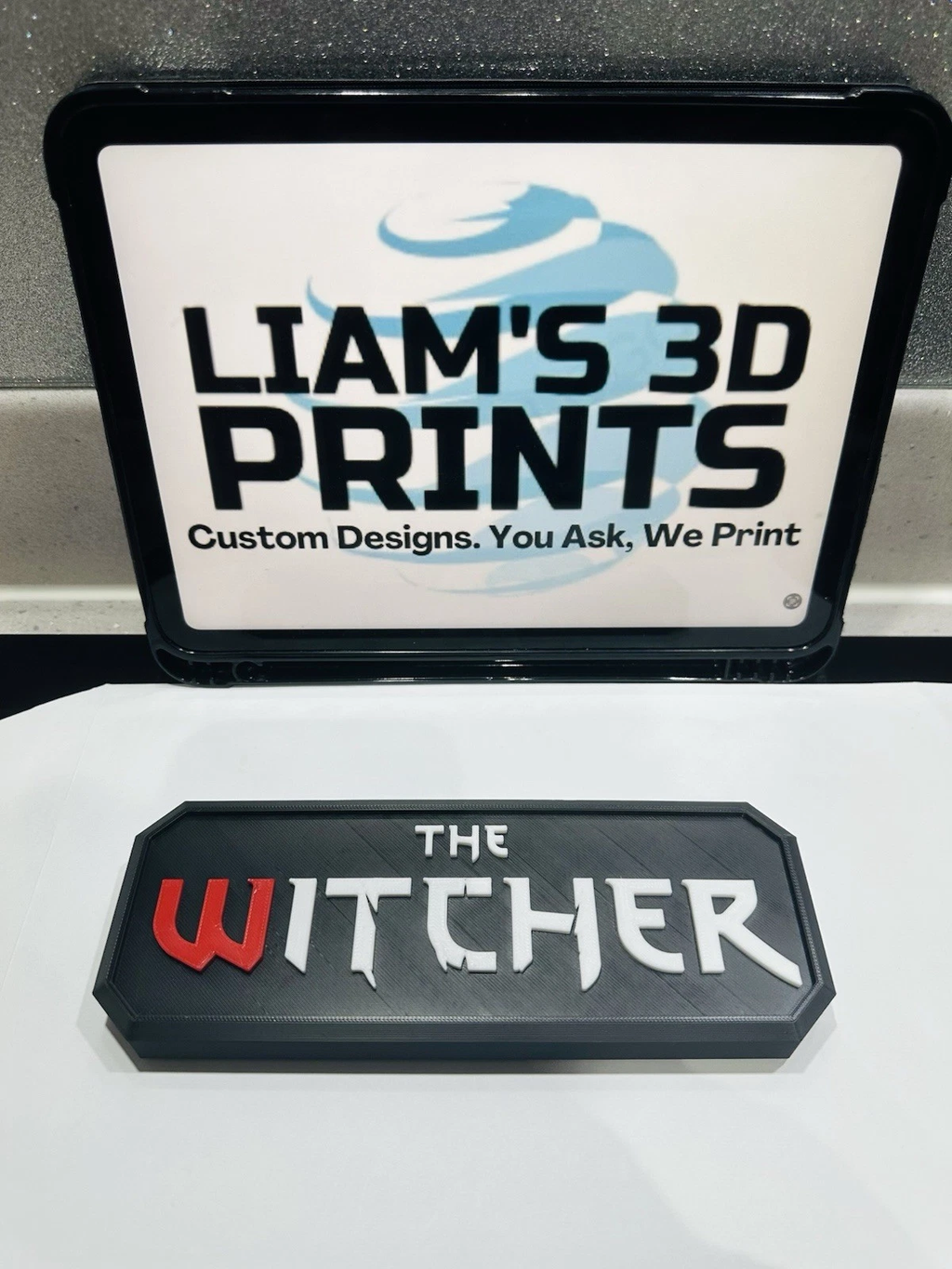 Decorative the Witcher tv Game Room Sign Display Logo Pops
