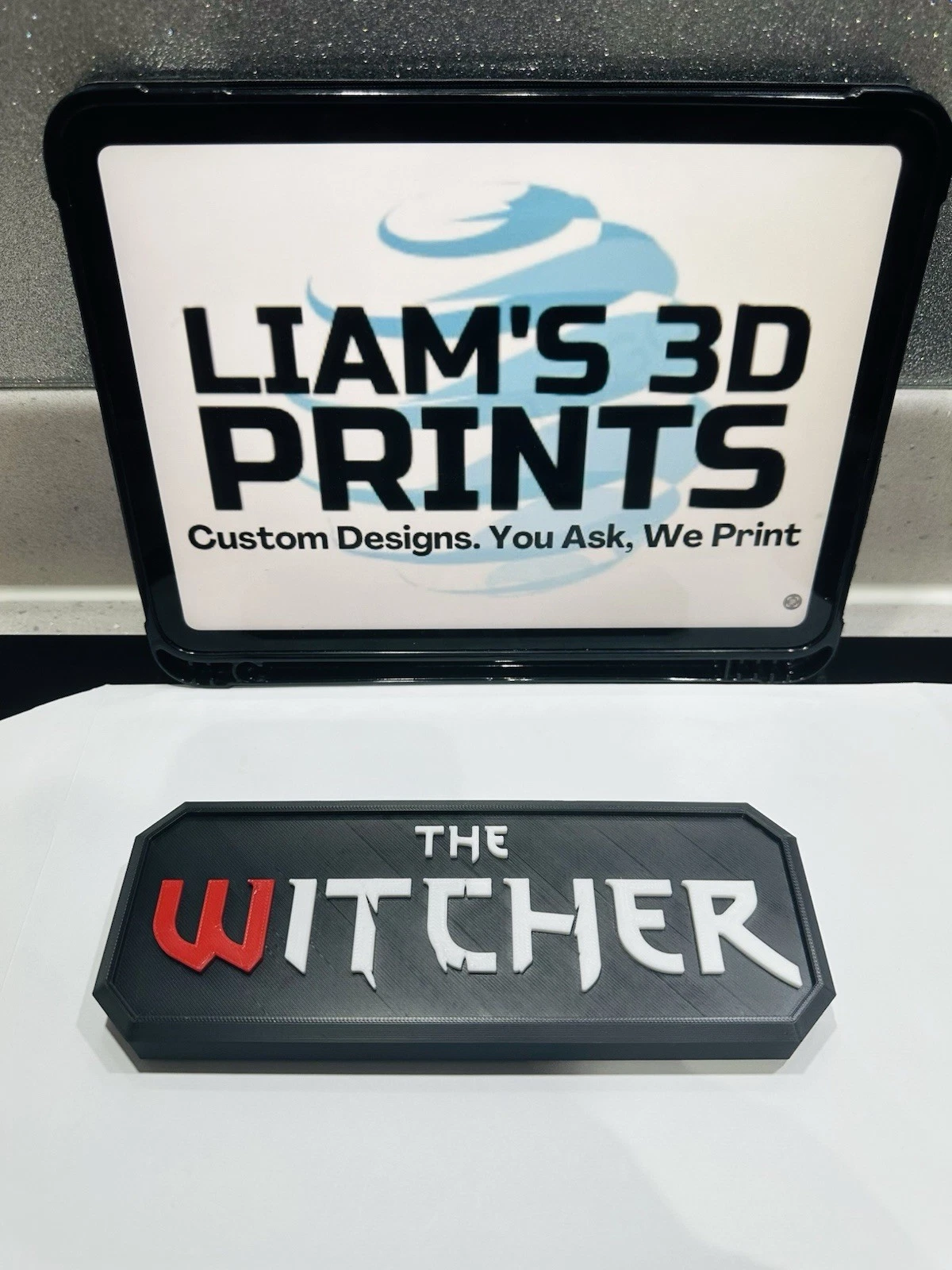 Decorative the Witcher tv Game Room Sign Display Logo Pops