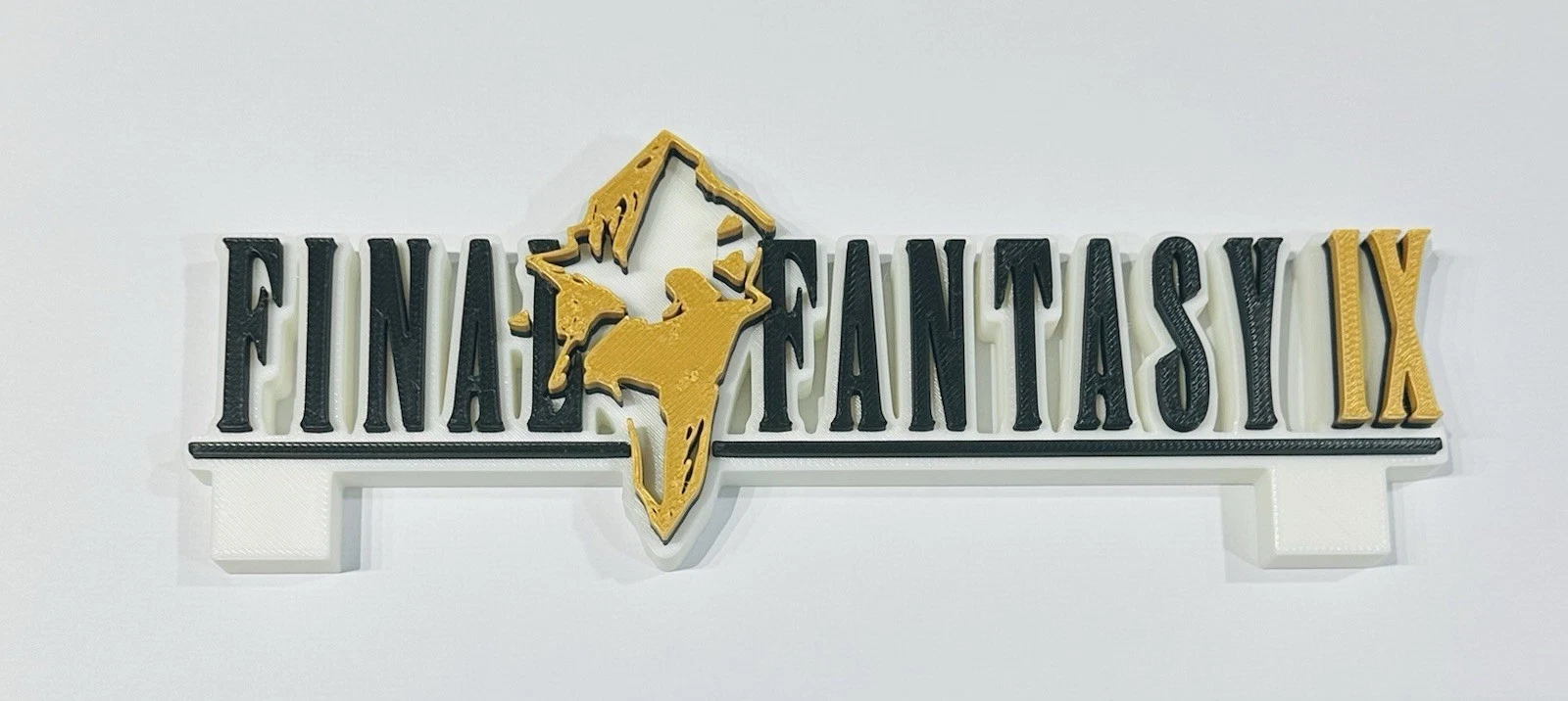 Decorative Final Fantasy IX Game Standing Room Sign Display Logo Gaming