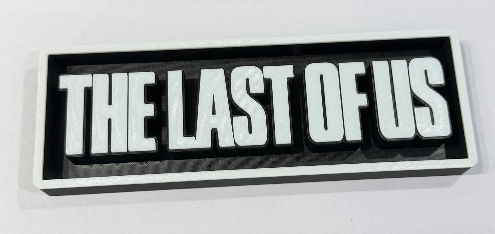Decorative The Last Of Us Game Logo Sign Display Cinema s 17.5cm Large 22cm