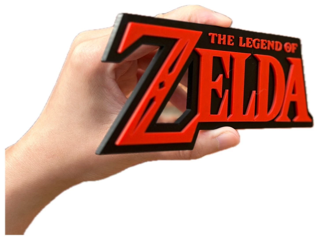 Decorative The Legend Of Zelda logo Sign Display Link
