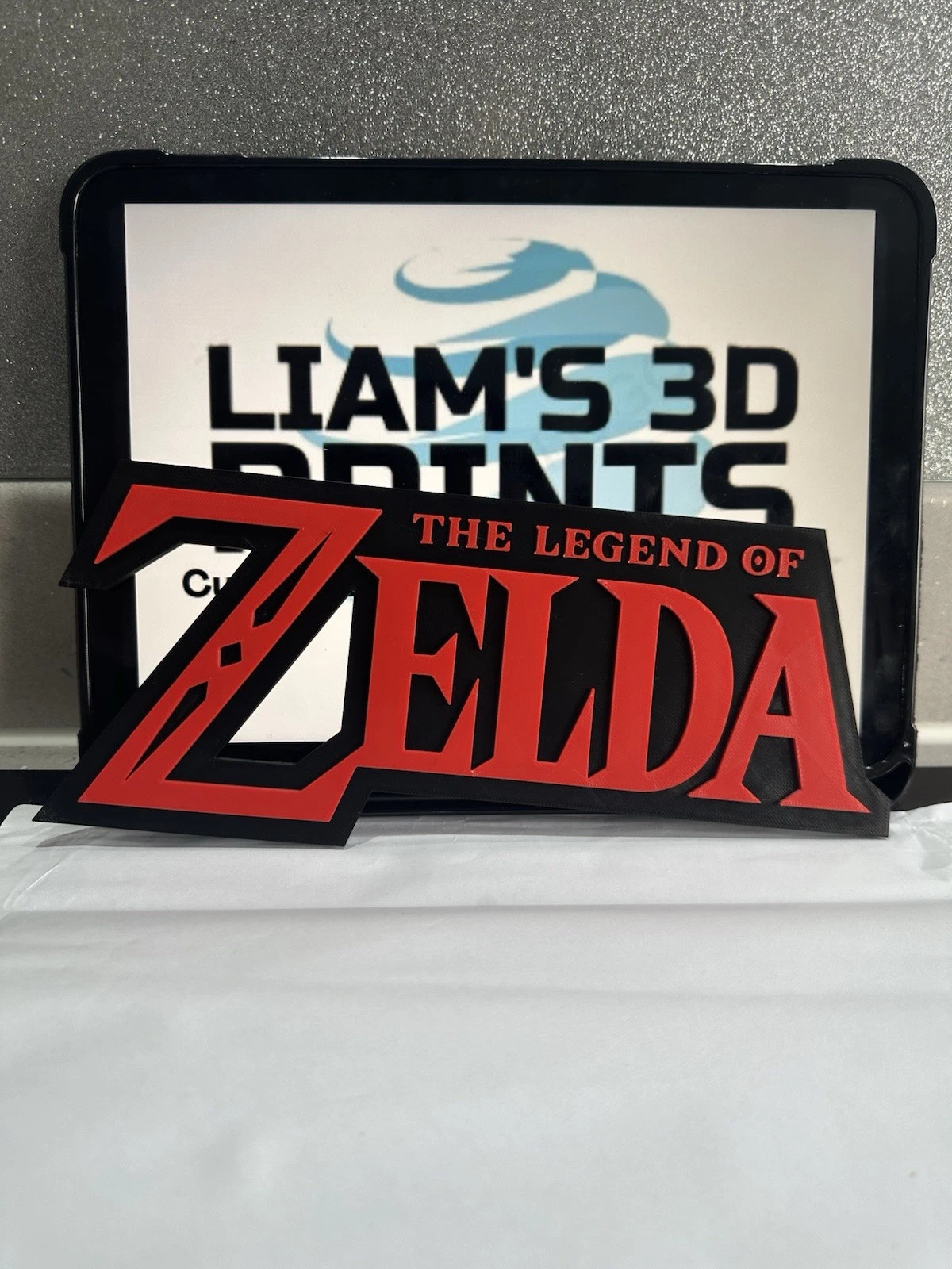 Decorative The Legend Of Zelda logo Sign Display Link