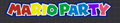 Decorative Mario Party logo Sign Display