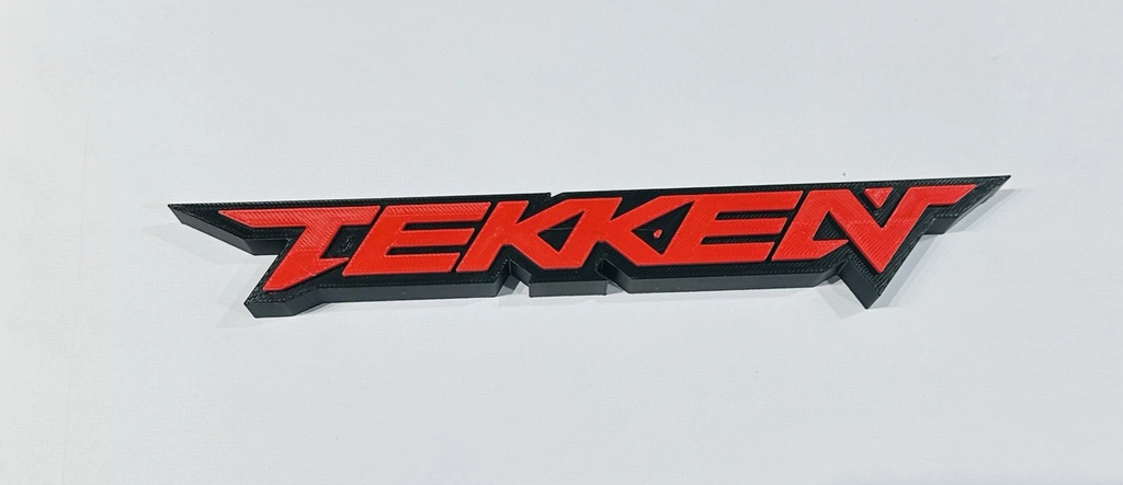 Decorative Tekken Game Room Sign Display Logo Pops