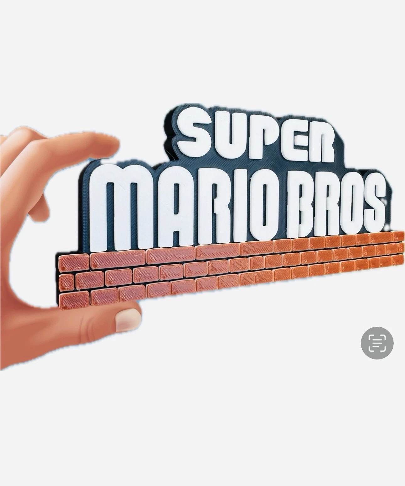 Decorative Nintendo New Super Mario Bros logo Sign Display