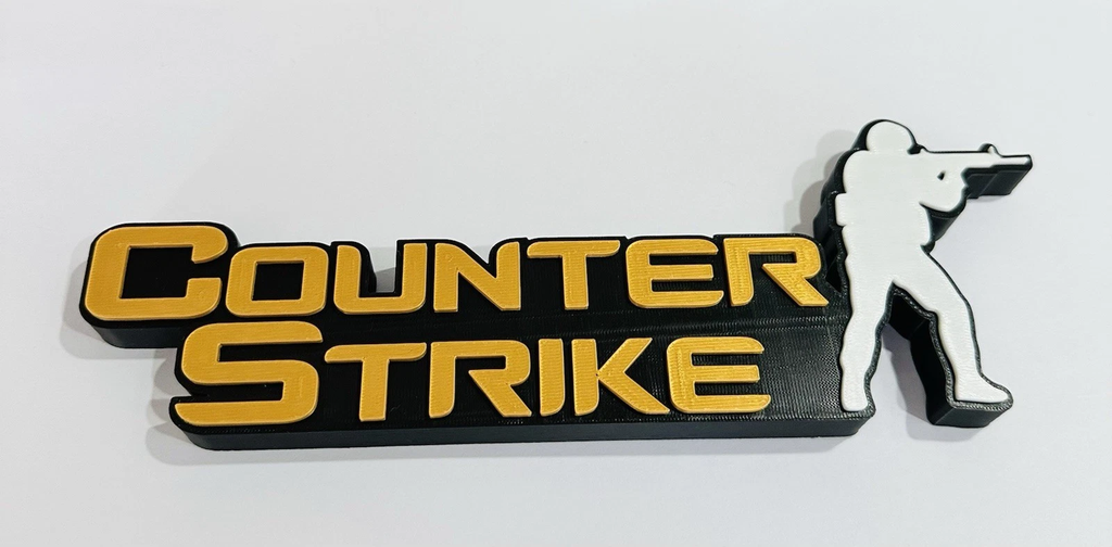 Decorative Counter Strike CSGO Game Room Sign Display Logo