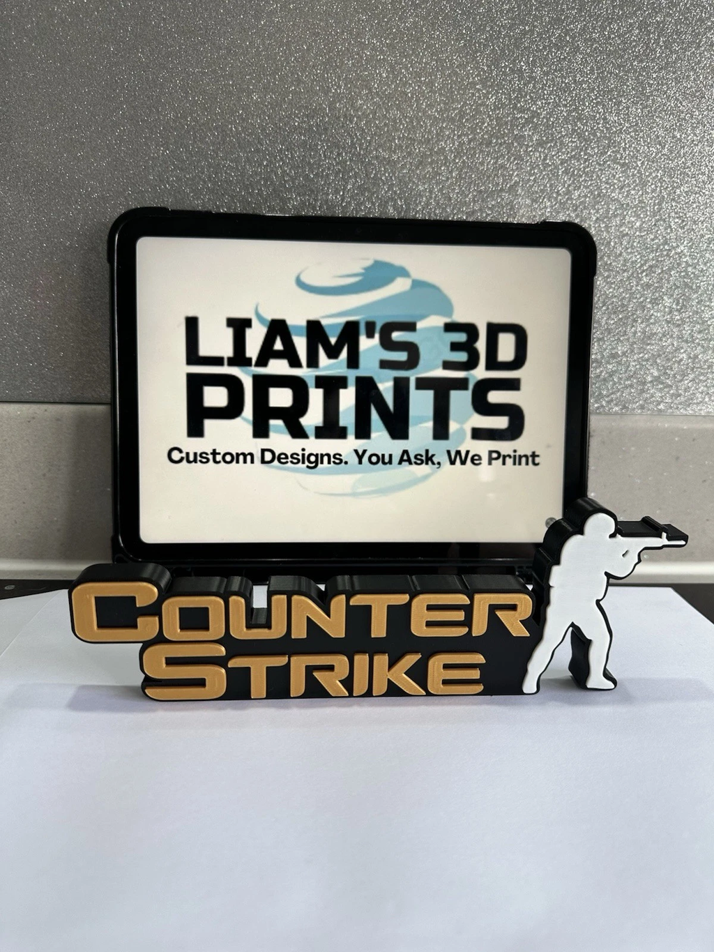 Decorative Counter Strike CSGO Game Room Sign Display Logo