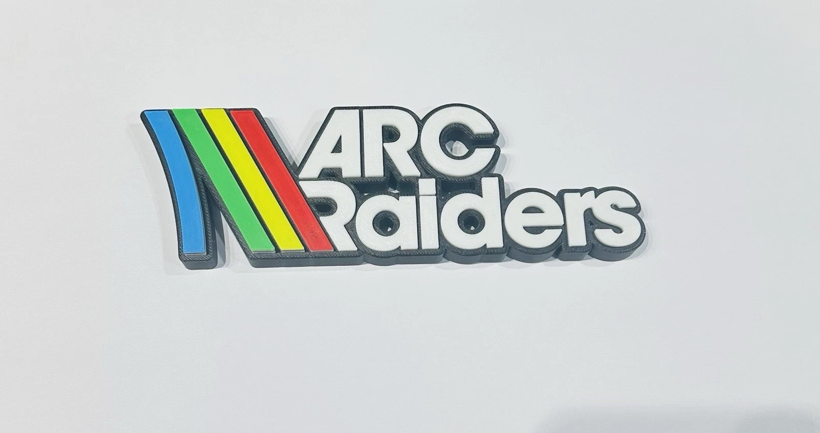 Decorative Arc Raiders Game Franchise Logo Self Standing 3D Print