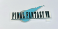 Decorative Final Fantasy VII Game Standing Room Sign Display Logo Gaming