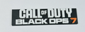 Decorative Call of Duty Black Ops 7 COD: BO7 Game Room Sign Display Logo