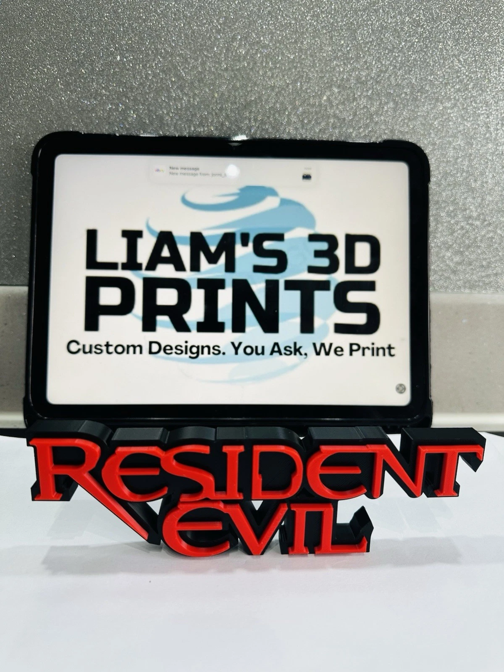Decorative Resident Evil Game Room Sign Display Logo Gaming