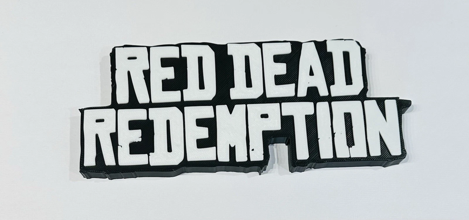 Decorative Red Dead Redemption Arthur Morgan Game Room Sign Display Logo