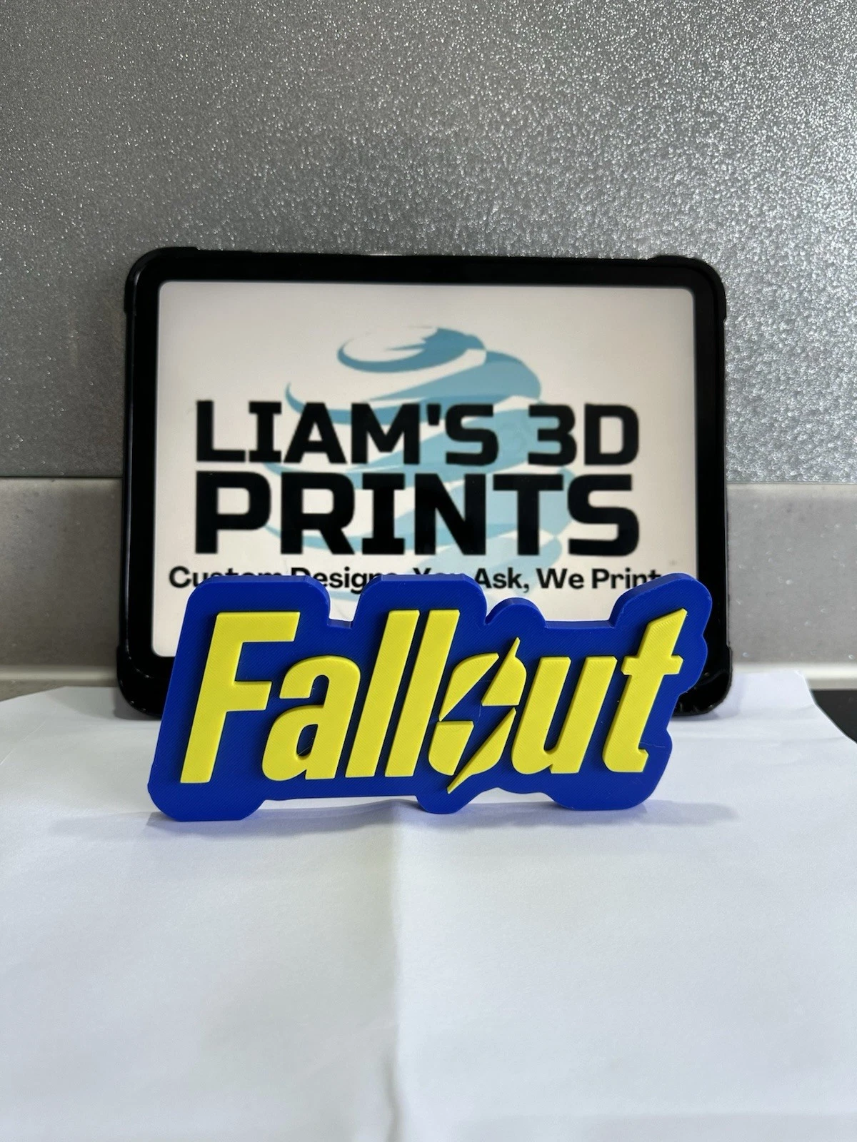 Decorative Fallout Game TV Room Sign Display Logo Pops