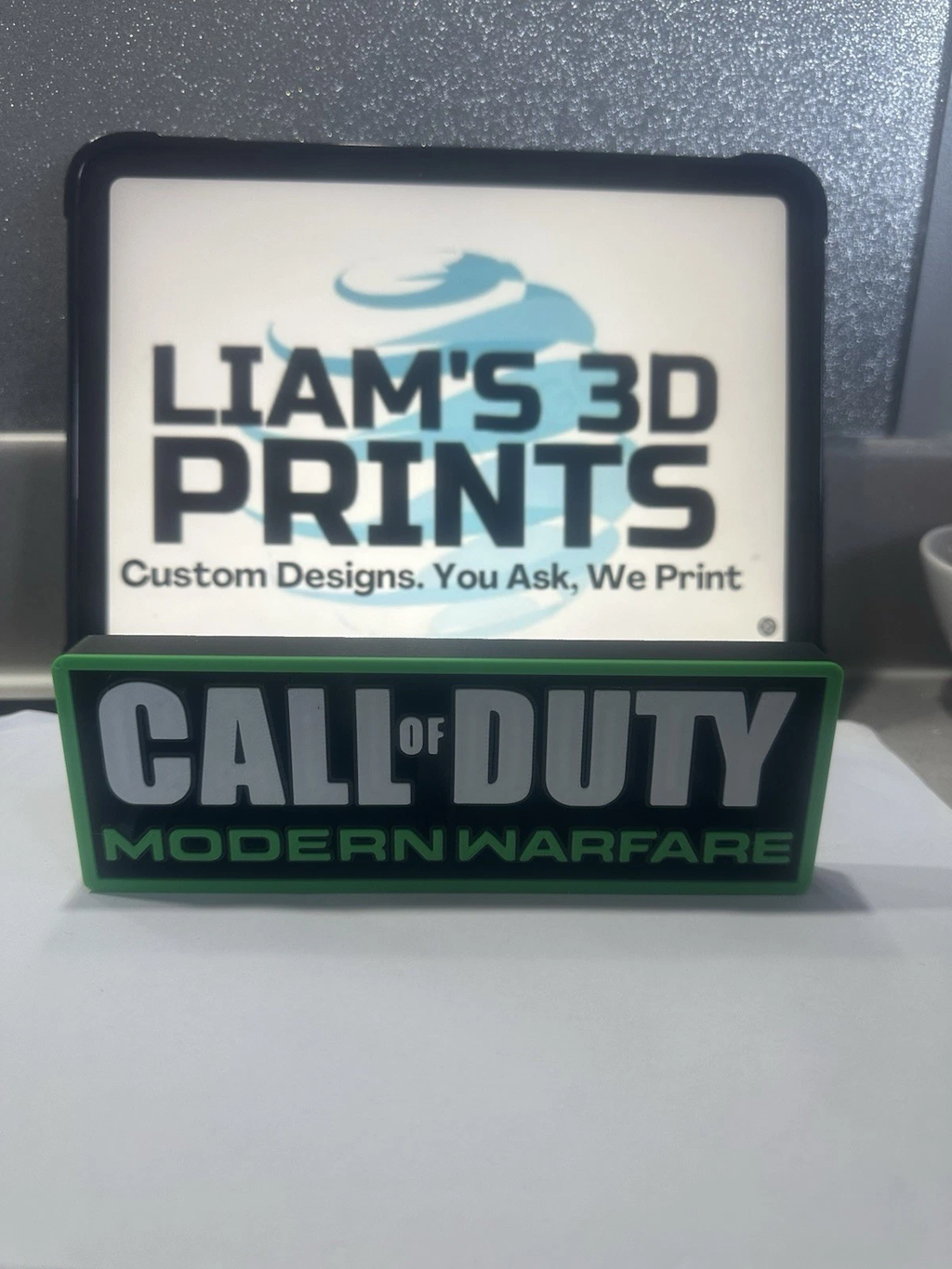 Decorative Call of Duty Game Logo Sign Display Cinema s 17.5cm L 22cm