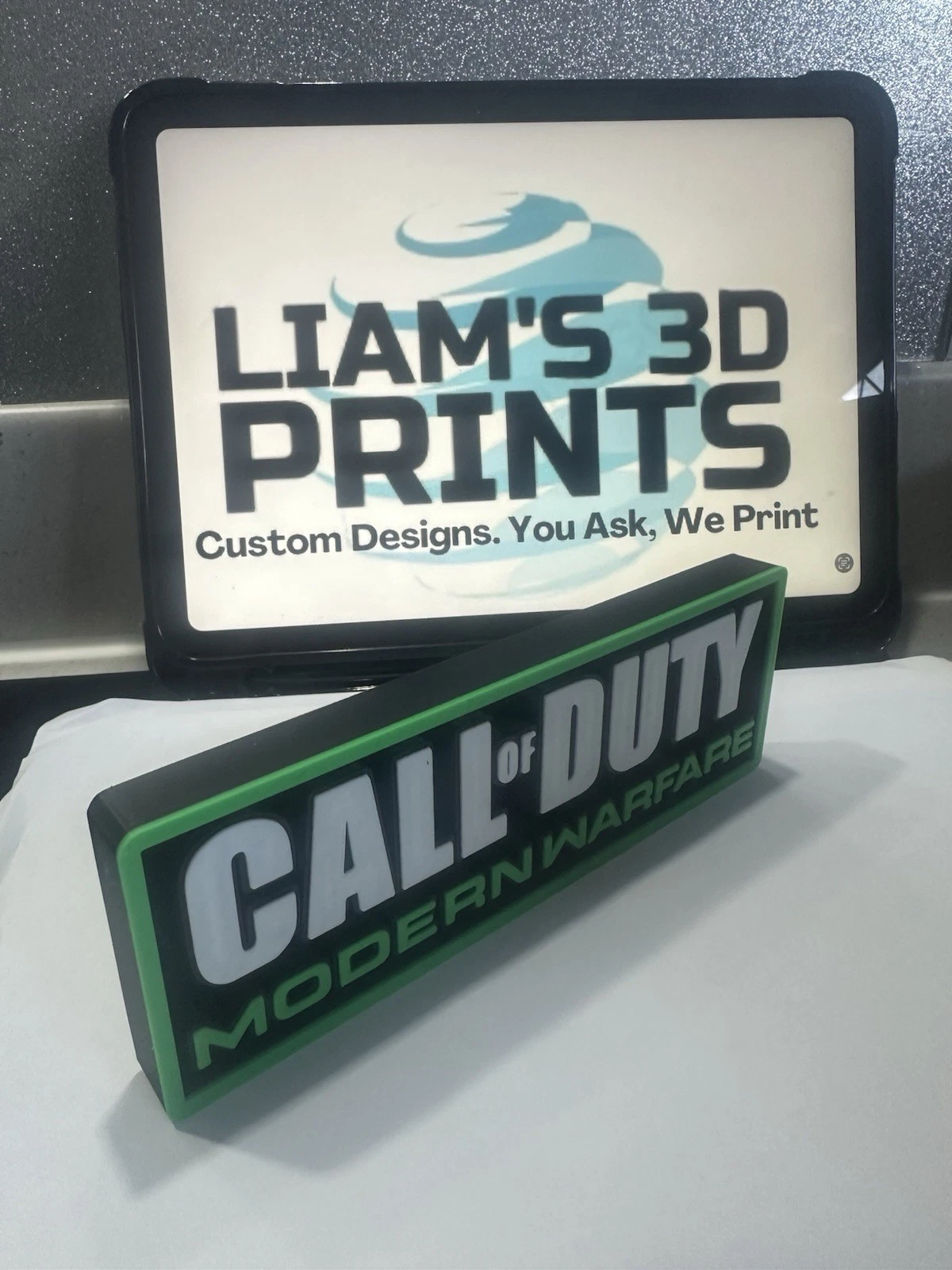 Decorative Call of Duty Game Logo Sign Display Cinema s 17.5cm L 22cm
