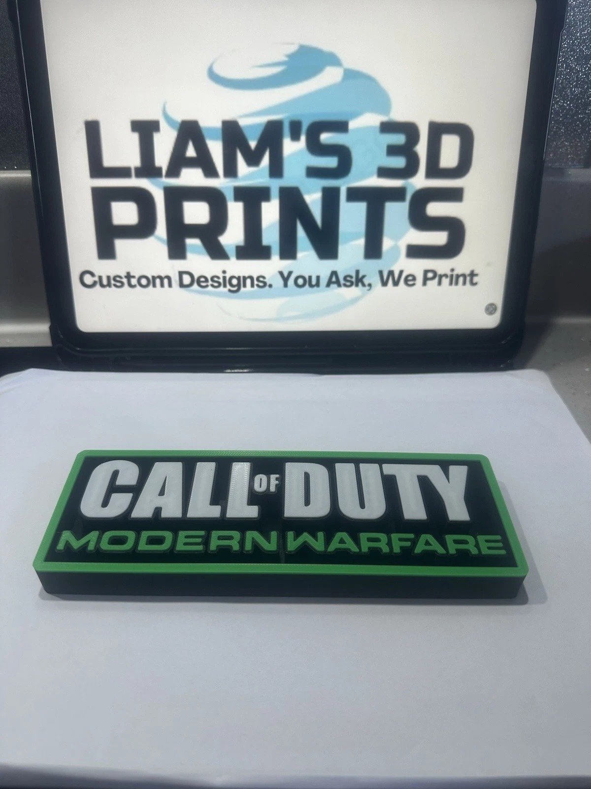 Decorative Call of Duty Game Logo Sign Display Cinema s 17.5cm L 22cm