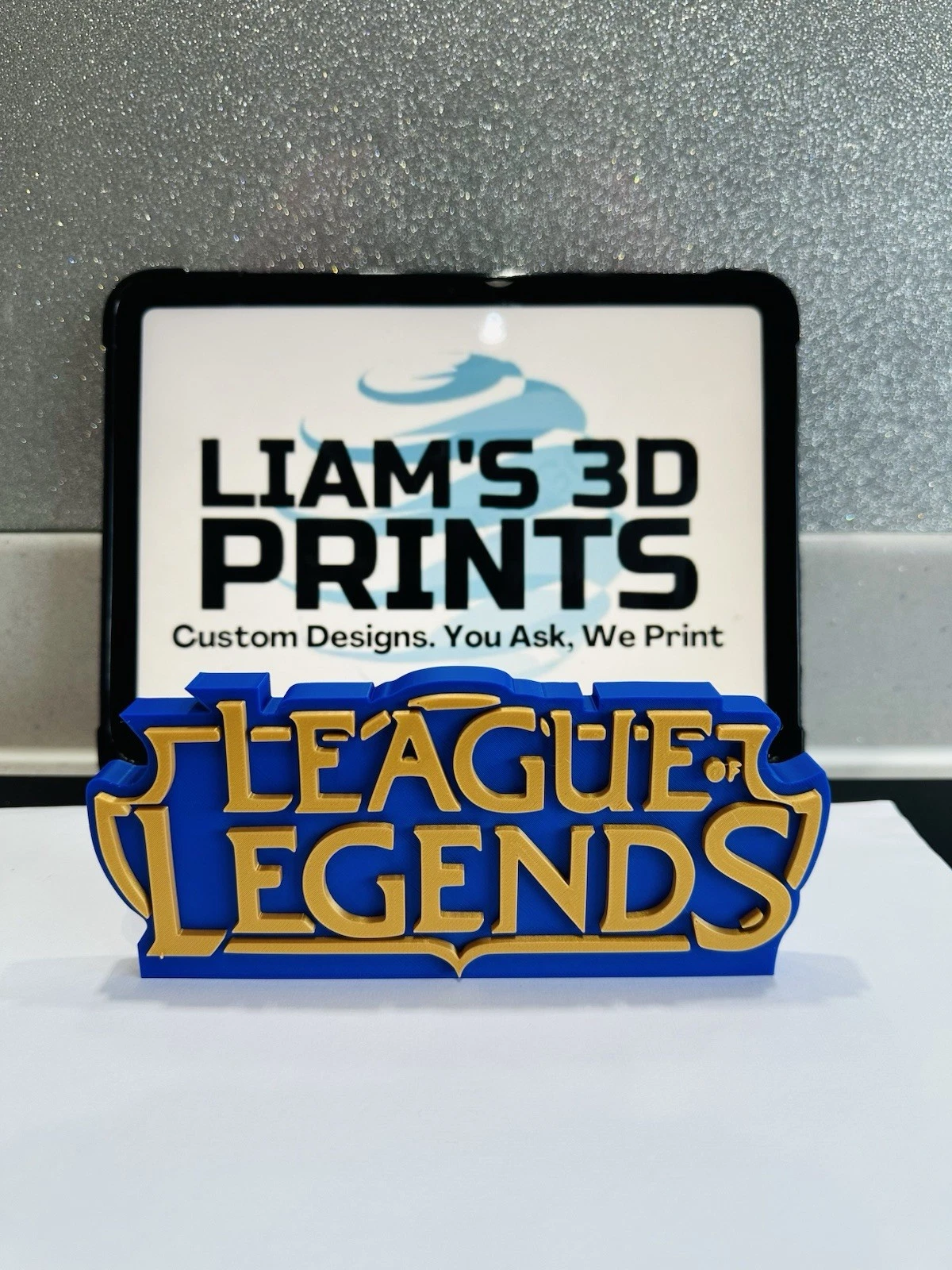 Decorative League of Legends LoL Game Room Sign Display Logo