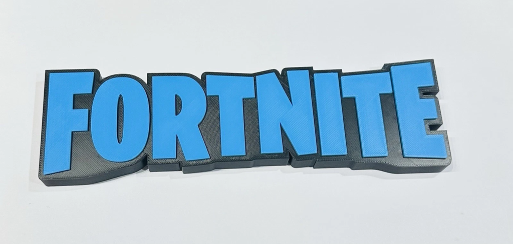 Decorative Fortnite Game Standing Room Sign Display Logo Gaming