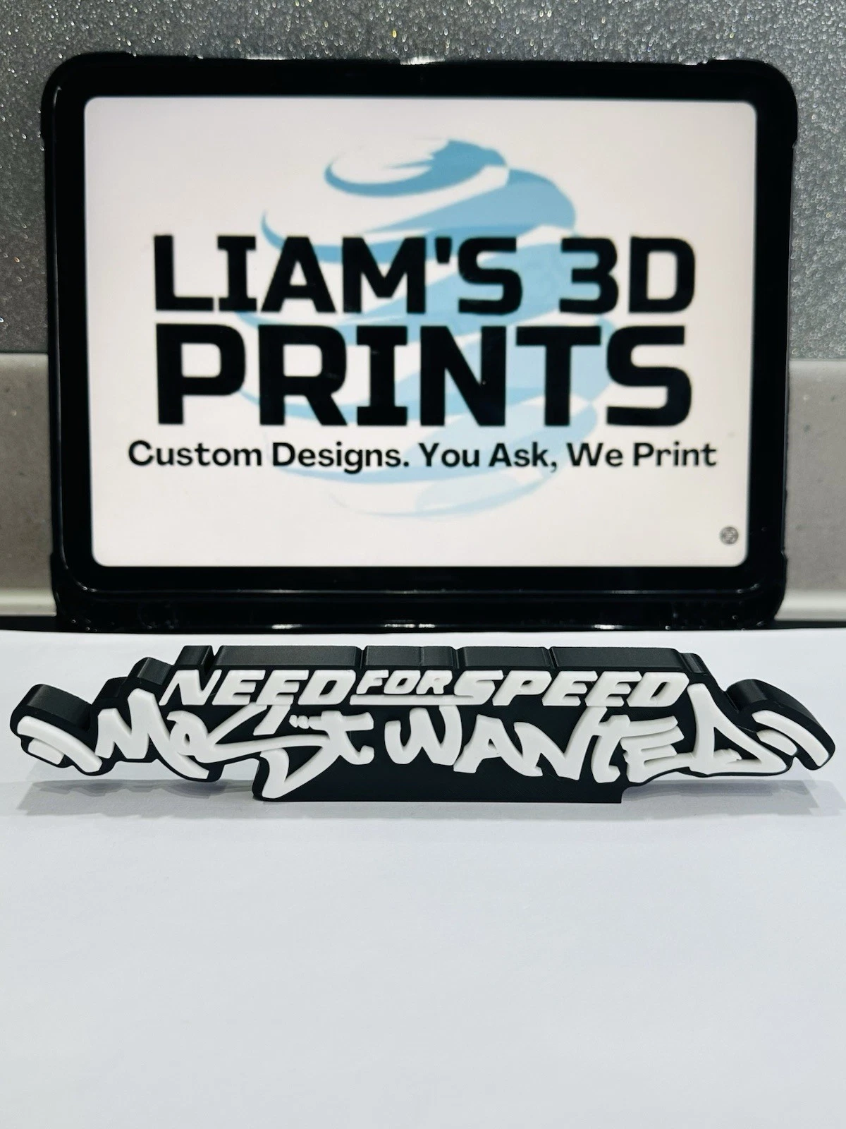 Decorative Need For Speed Most Wanted Game Room Sign Display Logo Pops