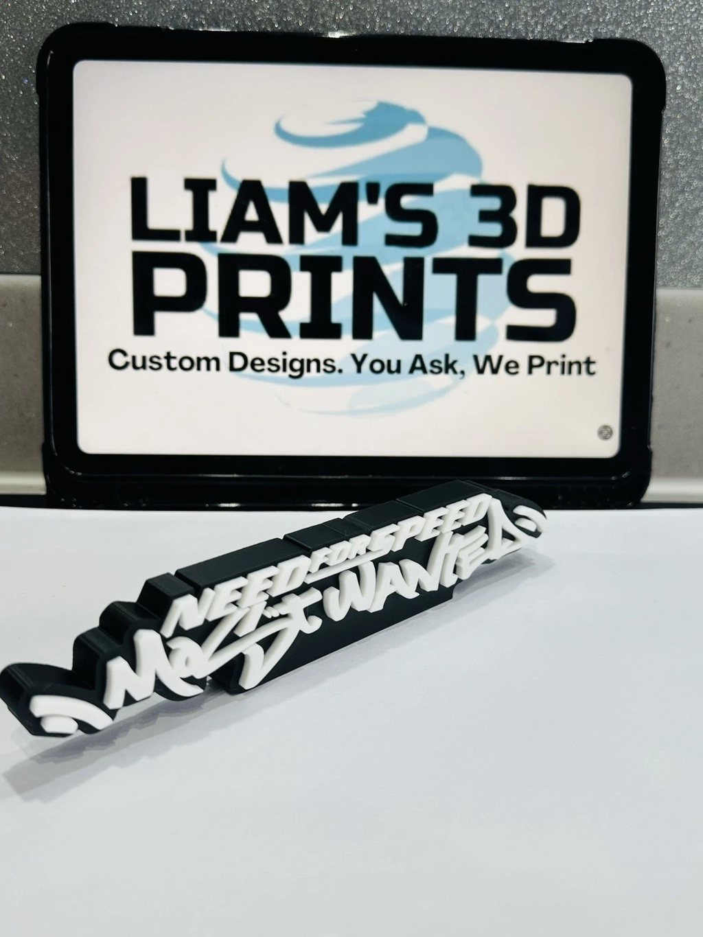 Decorative Need For Speed Most Wanted Game Room Sign Display Logo Pops