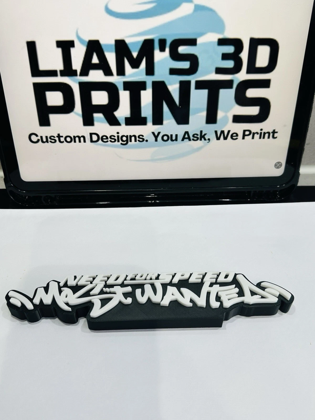 Decorative Need For Speed Most Wanted Game Room Sign Display Logo Pops