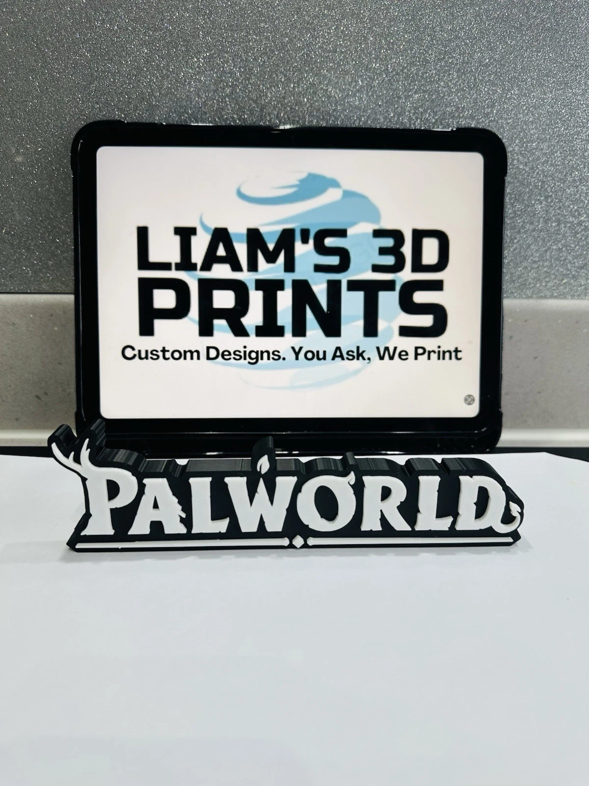 Decorative Palworld Game Room Sign Display Logo Pops